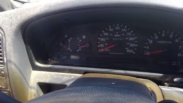 1994-1995 Nissan Pathfinder Trim Bezel Around Speedometer Dash Surround Panel — photo 3
