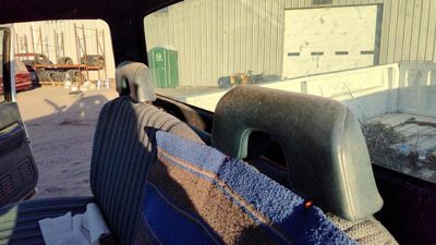 1988-1994 Gmc Sierra 2500 Pair Of Front Headrests Oem Left Right Set Seat