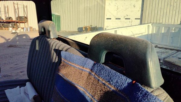 1988-1994 Gmc Sierra 2500 Pair Of Front Headrests Oem Left Right Set Seat — photo 3