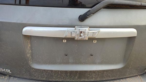 06-07 Chevy Hhr License Plate Trim Surround Panel Oem Tail Trunk Finish — photo 3