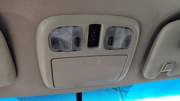 10-12 Ford Fusion Center Overhead Console Dome Light Map Lamp Cubby Charcoal Dw — photo 3