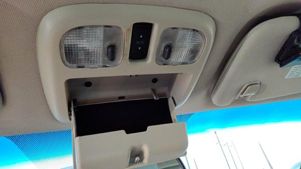 10-12 Ford Fusion Center Overhead Console Dome Light Map Lamp Cubby Charcoal Dw — photo 5