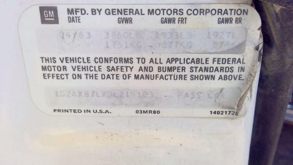 1983 Pontiac Firebird — vehicle photo 6