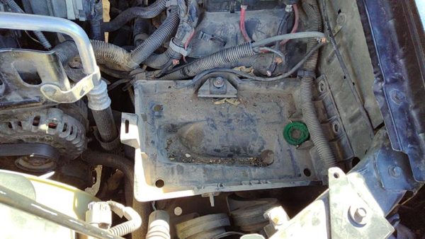 2002-2009 Chevy Trail Blazer Complete Battery Box Mount Tray With Hold Down 4.2L — photo 3