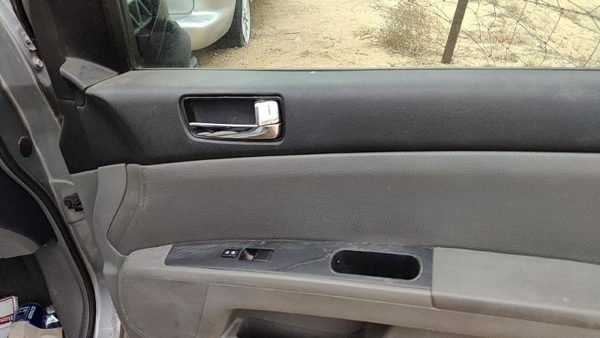08-09 Sentra Passenger Right Front Door Trim Panel With Switches Charcoal W — photo 5