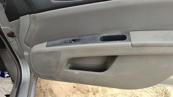 08-09 Sentra Passenger Right Front Door Trim Panel With Switches Charcoal W — photo 7