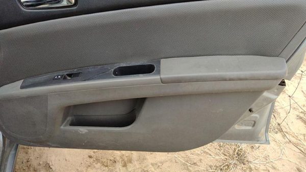 08-09 Sentra Passenger Right Front Door Trim Panel With Switches Charcoal W — photo 8