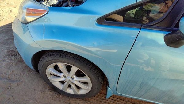 2014-2019 Nissan Versa Note Driver Left Front Fender Oem Blue Rbe Fca019mbmb — photo 4