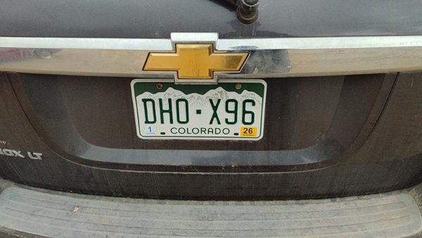 2007-2009 Chevy Equinox License Plate Trim Surround Panel Oem Tail Trunk Finish — photo 6