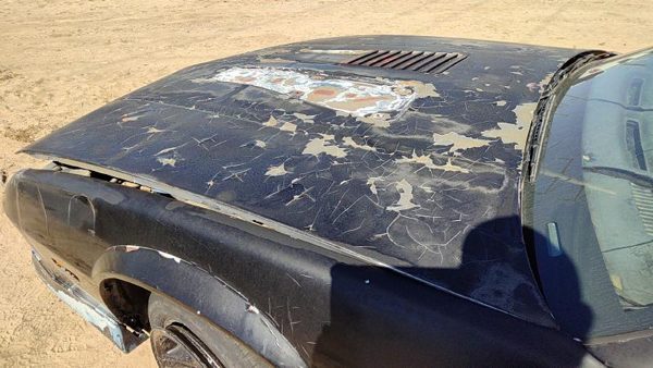 1989 Chevy Camaro Hood Black — photo 4