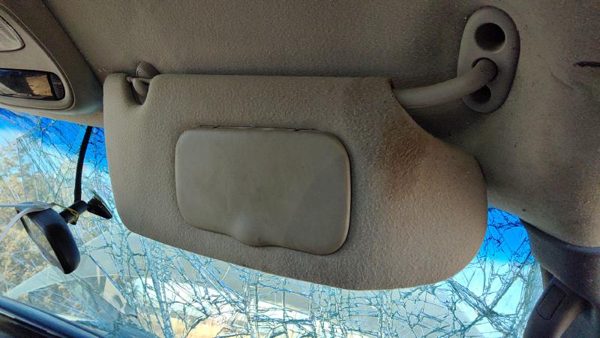 2000-2001 Dodge Dakota Passenger Right Sun Visor Oem Gray 5Ge12tl2ae — photo 3