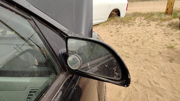 07-09 Grand Vitara Xl-7 Passenger Right Power Side Mirror Door Mounted Oem Black — photo 6