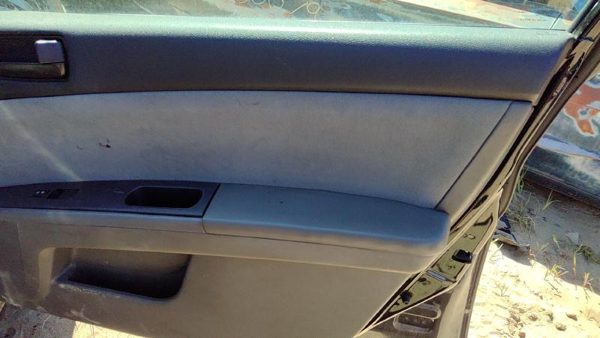 07-09 Sentra Passenger Right Front Door Trim Panel With Switches Charcoal W — photo 2