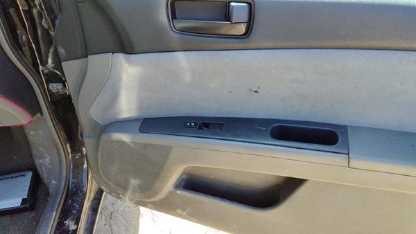 07-09 Sentra Passenger Right Front Door Trim Panel With Switches Charcoal W — photo 5