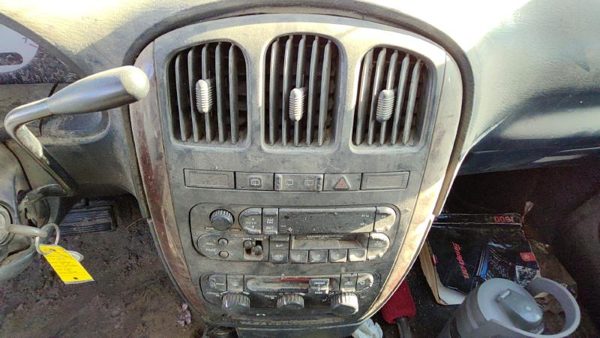 2001-2004 Dodge Caravan Trim Bezel Around Radio Surround Dash Panel Oem — photo 2
