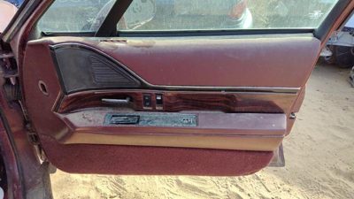 1997-1999 Buick Lesabre Passenger Right Front Door Trim Panel With Switches Red