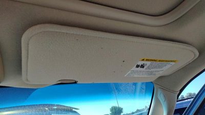2005-2007 Ford Escape Passenger Right Sun Visor Oem Nh Dark Pebble Tan