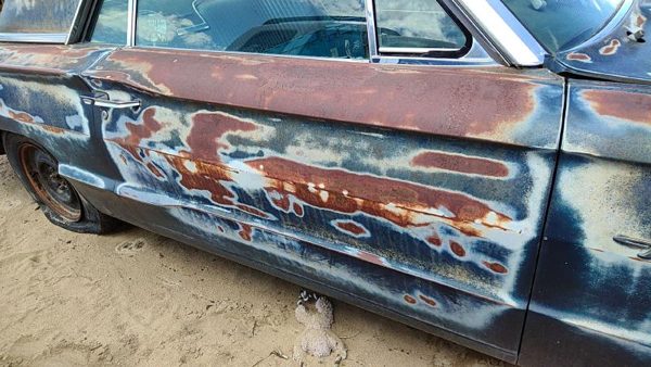 1964 Ford Thunderbird Front Door RH Blue — photo 3