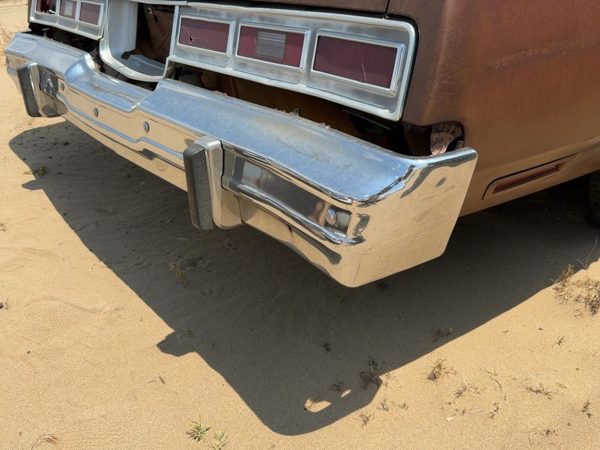 1974-1976 Chevy Impala Chrome Rear Bumper With Mount Brackets Oem 00339260 — photo 7