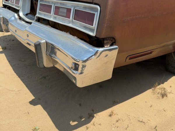 1974-1976 Chevy Impala Chrome Rear Bumper With Mount Brackets Oem 00339260 — photo 9
