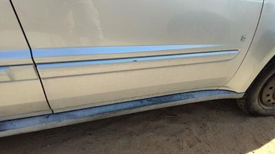 05-09 Equinox Passenger Right Front Moulding From Door Oem Trim Strip Silver 67U