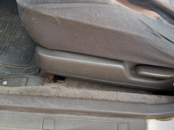 1990-1994 Subaru Legacy Driver Left Side Seat Trim Panel Oem Gray — photo 2