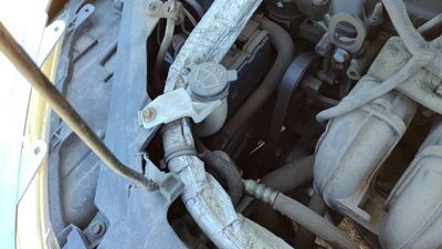 06-12 Fusion Windshield Washer Fluid Reservoir With Pump Oem Wiper Tank 2.5L