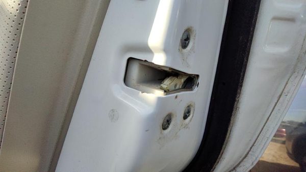 10-14 Legacy Outback Passenger Right Rear Door Latch With Rods/Cables Back — photo 2