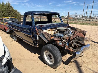 1968 Ford F-250 Rear Axle Assy. 2WD