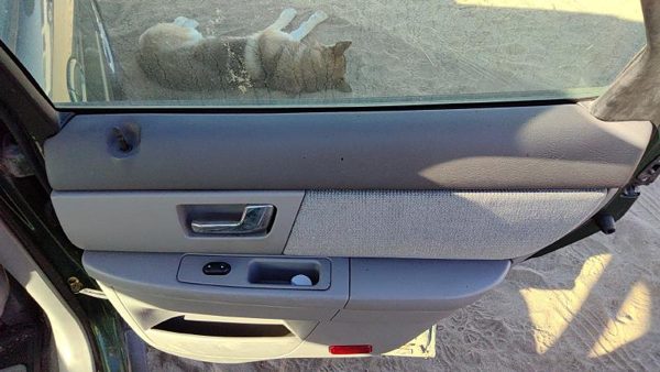 00-02 Ford Taurus Passenger Right Rear Door Trim Panel With Switches Back Gray — photo 2