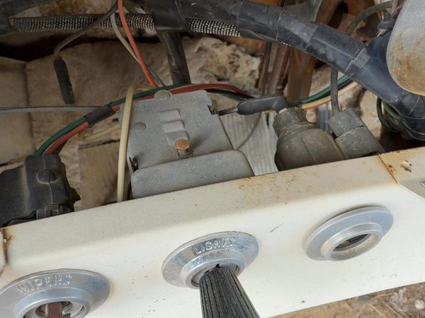 1967-1972 Ford F350 Headlight Switch Control Knob Dash Oem — photo 2
