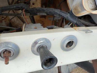 1967-1972 Ford F350 Headlight Switch Control Knob Dash Oem