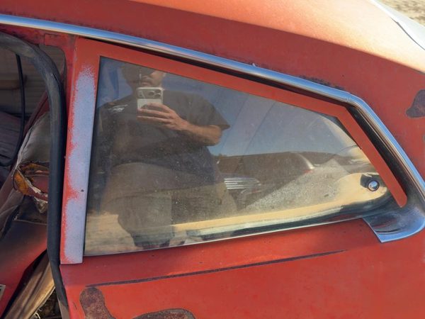 70-77 Maverick Driver Left Rear Quarter Glass Back Side Window Oem 2-Door Sedan — photo 3