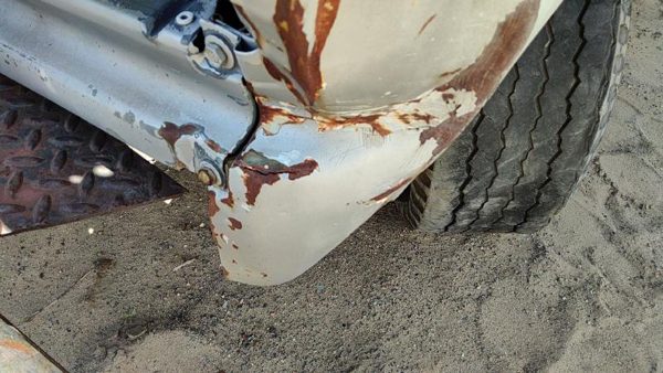 1986 Dodge Ram Fender LH W250 Silver — photo 12