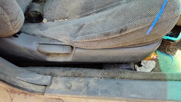 1994-1997 Honda Accord Passenger Right Side Seat Trim Panel Oem Gray — photo 1