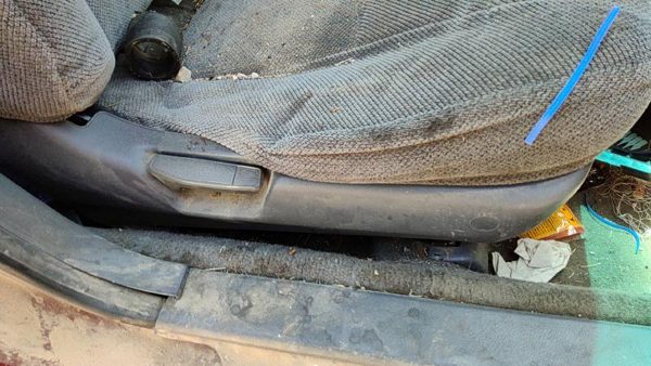 1994-1997 Honda Accord Passenger Right Side Seat Trim Panel Oem Gray — photo 2