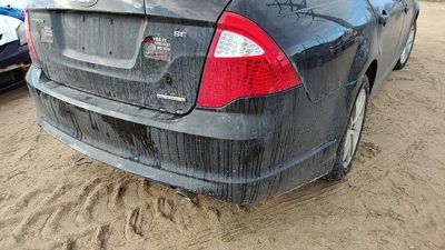 2010-2012 Ford Fusion Rear Bumper Cover Assembly Oem Back Black Uh