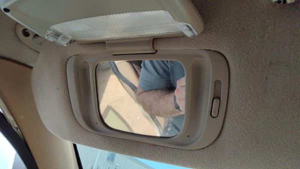 2000 Chrysler Town & Country Driver Left Sun Visor Oem Tan 0Rf33Tl2Aa — photo 6