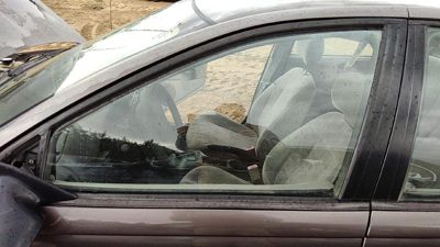1996-2000 Saturn Sl2 Driver Left Front Side Window Door Glass Oem 21098675