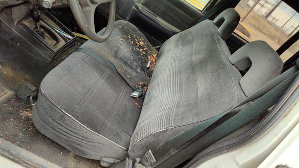 1991-1994 Chevy S10 Blazer Front Bench Seat Oem Black — photo 3