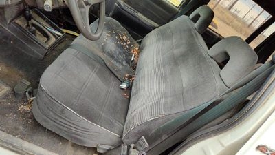 1991-1994 Chevy S10 Blazer Front Bench Seat Oem Black