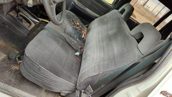 1991-1994 Chevy S10 Blazer Front Bench Seat Oem Black — photo 1