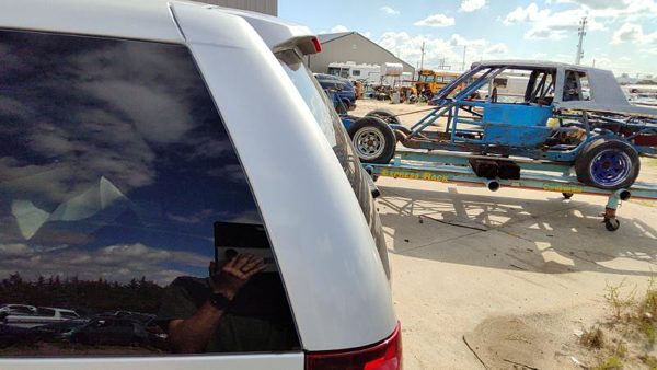 07-14 Chevy Tahoe Lh Driver Left Rear Moulding On Quarter Panel Oem Silver U726s — photo 2
