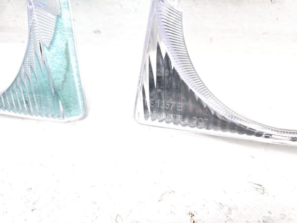 72-80 Mercedes 450Sl Left Right Set Trim Headlight Door Cover Uro Aftermarket — photo 4