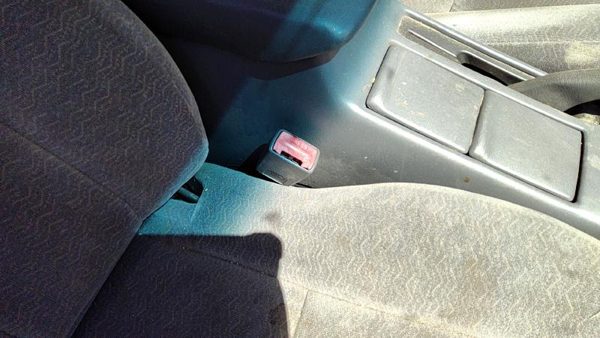 97-01 Toyota Camry Passenger Right Front Seat Belt Buckle Receiver Oem Gray 10 — photo 2