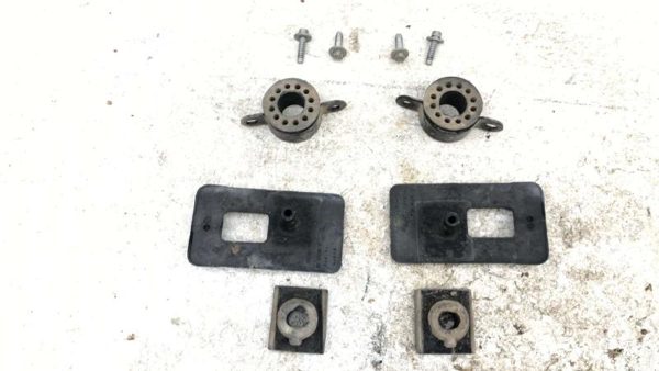11-16 Ford F250 Radiator Mount Bushing Cushion Bracket Set Oem 6.7L Powerstroke — photo 2