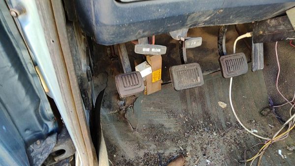 86-89 Dodge Ram W150 Parking Brake Pedal Assembly Oem Complete Emergency Unit — photo 1