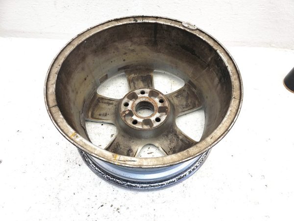 2002-2004 Audi A6 16 Alloy Wheel Oem Factory 5 Lug 5 Spoke Rim Only 16X7 — photo 5