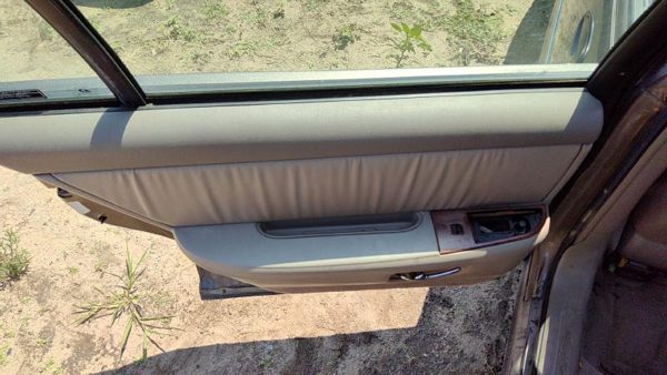1997-2003 Buick Park Ave Driver Left Rear Door Trim Panel With Switches Back Tan — photo 2