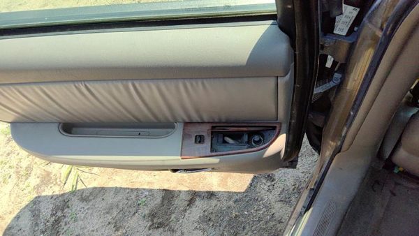 1997-2003 Buick Park Ave Driver Left Rear Door Trim Panel With Switches Back Tan — photo 3